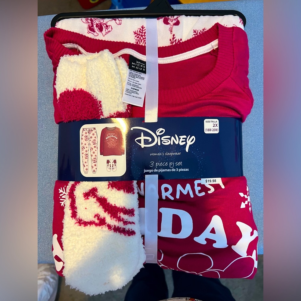 3 piece Disney pajama set
